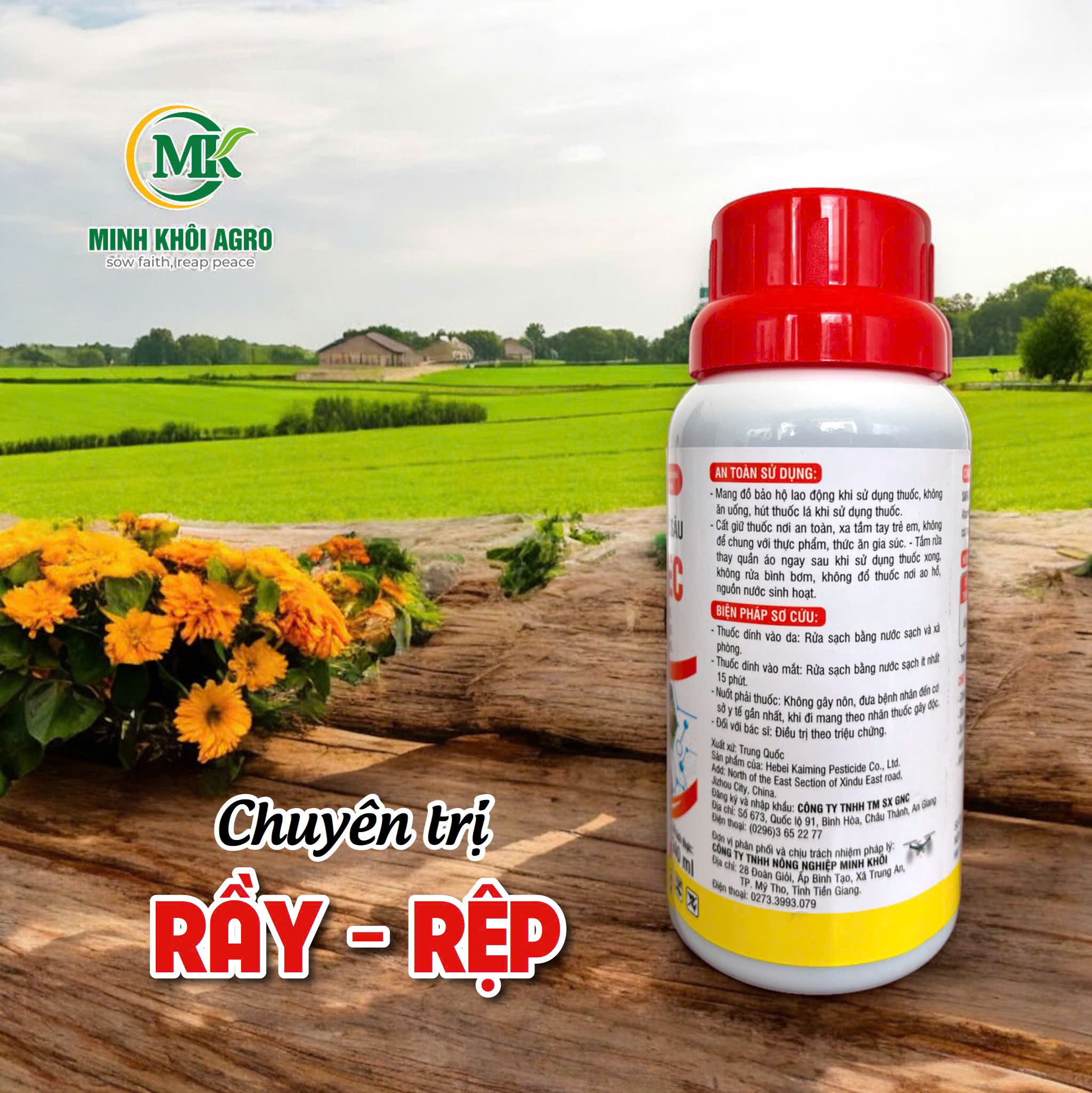 Thuốc đặc trị rầy SAFARI 250EC - Chai 240ml